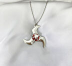 Anime Naruto Ninja Yıldızı Kolye