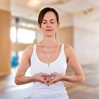 Nefes Egzersizleri İçin Dikkatli Solunum Kolye Anksiyete Giderici Gümüş Kolye Kadın Erkek