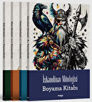 Maya Mitoloji Boyama Seti - 4 Kitap
