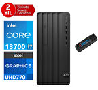 Hp 290 Pro G9 Intel Core I7 13700 8gb 256GB SSD Freedos Masaüstü Blgisayar 1624A8ET01+ZETTAUSBBELLEK