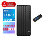 Hp 290 Pro G9 Intel Core I7 13700 64GB 4tb SSD 4GB/RX550 WINDOWS11PRO Masaüstü Blgisayar 2624A8ET60+ZETTAUSBBELLEK