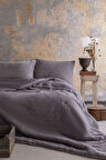 Apricitas Home Basic Softly Gri Tek Kişilik Yorgan Seti
