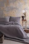 APRİCİTAS BASİC SOFTLY YORGAN SET ANTRASİT TEK KİŞİLİK