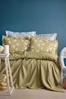 Apricitas Home Freely Olive Çift Kişilik %60 Bambu %40 Pamuk Pike Takımı