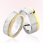 Taşlı Altın Alyans 2804