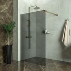 BRONZE  TETRA 6MM FÜME CAM SEPERATÖR DUŞAKABİN