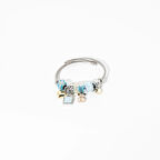 Biem Pandora Model Gümüş Renk Bileklik Mavi