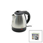 1500W  1.2LT  PASLANMAZ ÇELİK KETTLE SU ISITICI OTEL TİPİ WSK-2024 (2818)