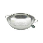 28CM  METAL KULPLU  ÇELİK SEPET SÜZGEÇ İNCE TEL AYAKLI (2818)