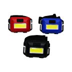 10W COB PİLLİ MİNİ KAFA LAMBASI FENER (2818)