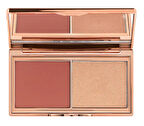  Charlotte Tilbury Hollywood Blush & Glow Glide - Yüz paleti Tan/Deep