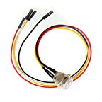 Metal Ledli Kasa Power Butonu Kablolu 