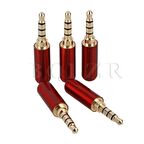 3.5mm Stereo Jack Metal Dört Boğumlu
