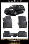 Audi Q7 2006 Model Araca Özel 3d Havuzlu Paspas