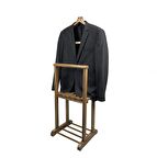 Reyo Gürgen İkili Dilsiz Uşak Ceviz Cilalı Sehpalı