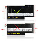 MSI GF75 Thin 10SCK(MS-17F6) Notebook Batarya Laptop Pil