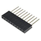 10 Pin 11 mm Uzunluğunda Stackable Dişi Header