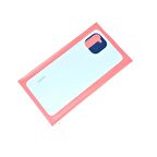 Mi 11 Lite Arka Kapak Batarya Pil Kapağı (Cam) Mavi