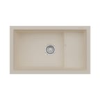 RealStone Patara P017 Granit Evye 770x460 mm Tek Göz Mutfak Evyesi - RealStone P017 Patara Krem