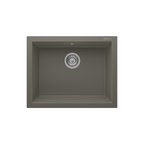 RealStone Gordion 60 K012 Granit Evye 600x500 mm Tek Göz Mutfak Evyesi - Realstone K012 Gordion 60 Gri