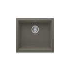 RealStone Gordion 52 K05 Granit Evye 520x470 mm Tek Göz Mutfak Evyesi - RealStone K005 Gordion 52 Gri