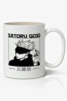 Sotoru Gojo Jujutsu Kaisen Anime Temalı Beyaz Kupa Bardak Sevgiliye Arkadaşa Hediye