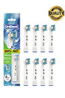 Whitening Pro Oral B Uyumlu 8 Adet Yedek Başlık - Beyazlatma Teknolojisi & Premium Quality