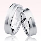 Beyaz Altın Alyans 2905-2