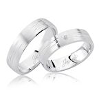 Harem Altın Beyaz Altın Alyans 2905-3