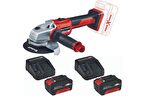 Einhell Axxio 18/125 2x4.0ah Kömürsüz Akülü Avuç Taşlama