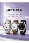 Akıllı Saat Bildirim Görme Sesli Görüşme Çoklu Kordon GPS Takibi
