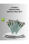 Cilt Dostu Profesyonel Makyaj Fırça Seti Pudra ve Fondöten İçin Uygun