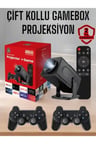 Android Projeksiyon ve Çift Kollu Game Box