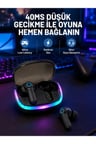 RGB Şarj Kutulu TWS Kablosuz Kulaklık Bluetooth 5.4 HD Voice Type-C Şarj Destekli