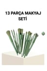 13’lü Profesyonel Makyaj Fırça Seti – Yumuşak Sentetik Kıllı, Tüm Cilt Tiplerine Uygun