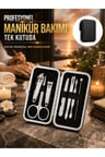 Evde Profesyonel Tırnak Bakımı İçin 7 Parça Premium Bakım Seti