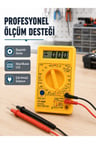 Dijital Multimetre Ölçü Aleti AC DC Ölçüm ve LCD Ekranlı Yeni Nesil