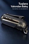 Sesli Bildirim Destekli Makaralı Bluetooth Kulaklık