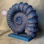 Uretti - Zehra 2303 - El Yapımı Dekoratif Deniz Kabuğu - Mavi