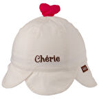 Kız çocuk Cherie Baskılı Şapka (1-3 yaş)