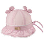 Kız Bebek Fiyonk Detaylı Şapka (0-18 ay)