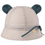 Erkek Bebek Kulaklı Şapka Fötr  (0-18 ay)