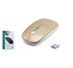 ZR215 Cba100 Rgb Gold Şarjlı Mouse