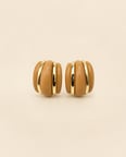 Bilfa Karamel Gold Bombeli Küpe