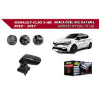 Renault Clio Hb 2013- Araca Özel Kol Dayama Siyah