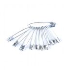 ÇATAL ÇENGELLİ İĞNE 12'Lİ GÜMÜŞ 3,5 CM