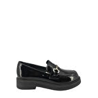 Disparita 257002 Hakiki Rugan Deri Kadın Loafer Ayakkabı