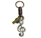 Sol Anahtar  Deri Anahtarlık