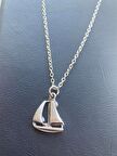 Yelkenli Yat Unisex Kolye