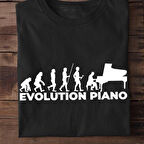 Herşey Nota Evolution Piano Unisex Tshirt